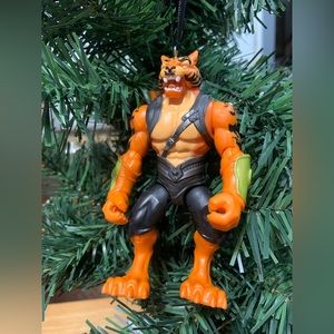 DC Bronze Tiger Christmas Ornament